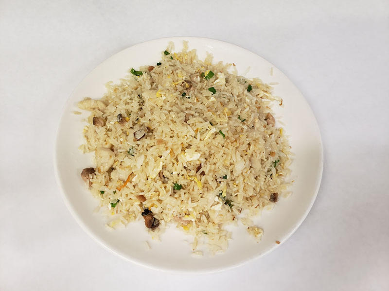 Salty Fish & Chicken Fried Rice