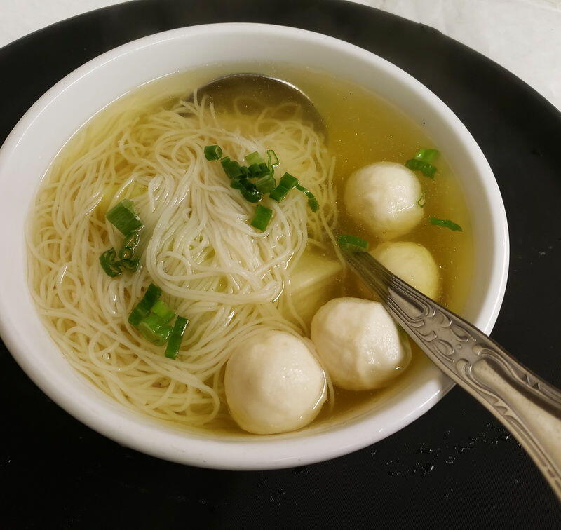 #150. Fish Ball with Rice Noodle Soup (L)