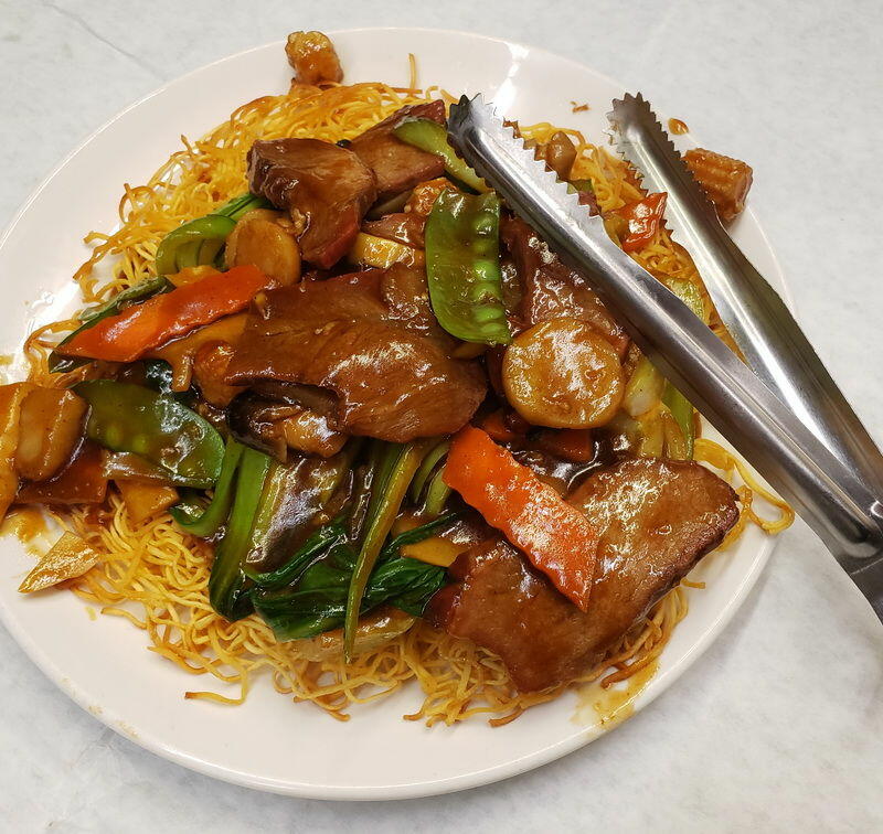 #341. Roast Pork Cantonese Chow Mein