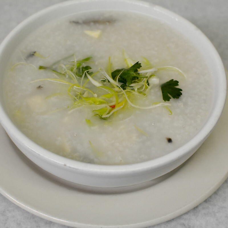 #T5. Congee with Preserved Egg & Pork