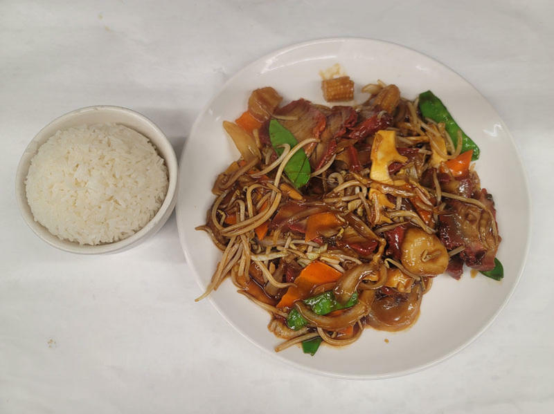 Roast Pork Chop Suey