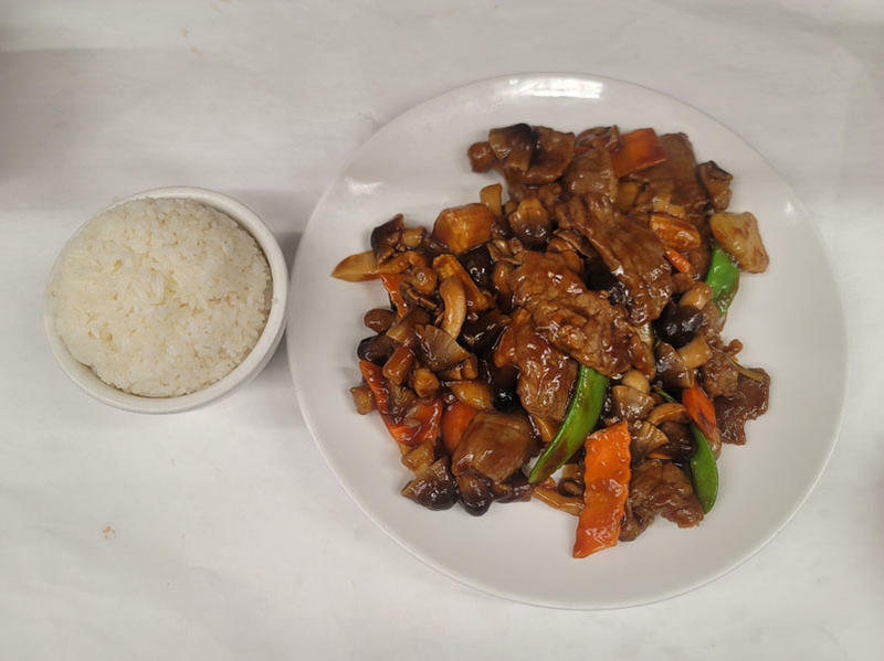 Beef Strawmushroom